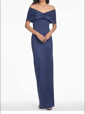 Sachin + Babi Navy Gown